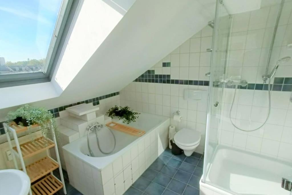 Modernes Und Ruhiges Appartement Mit Loggia Marl Exterior foto